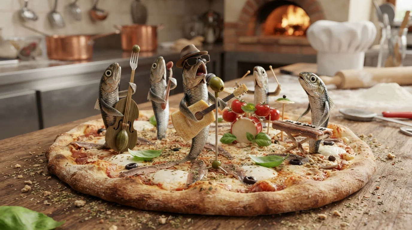 Anchovy Food Puns