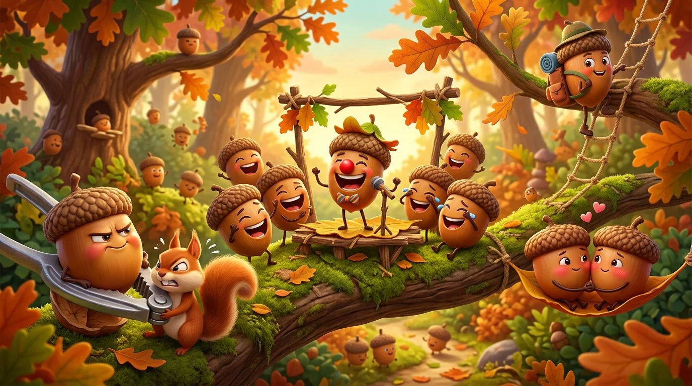 Classic Acorn Puns