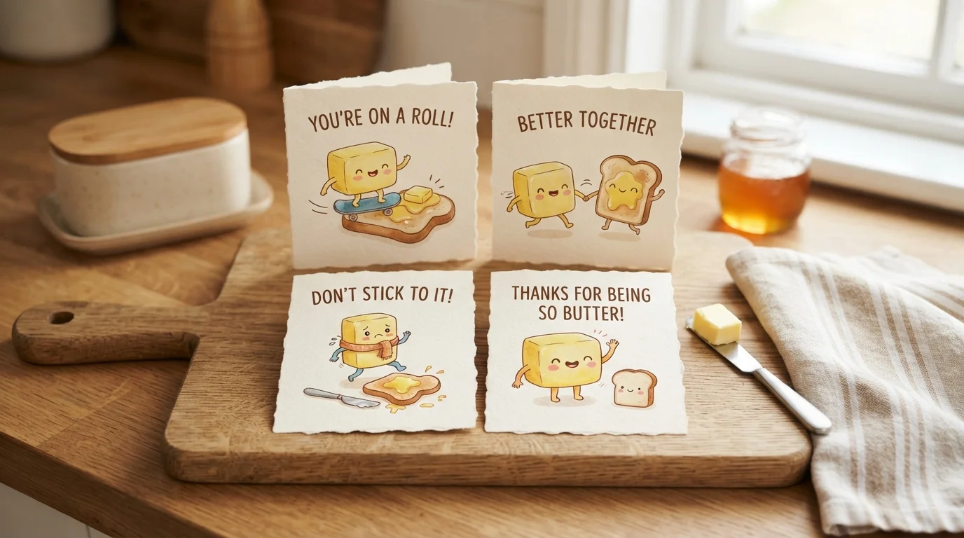 Cute Butter Puns