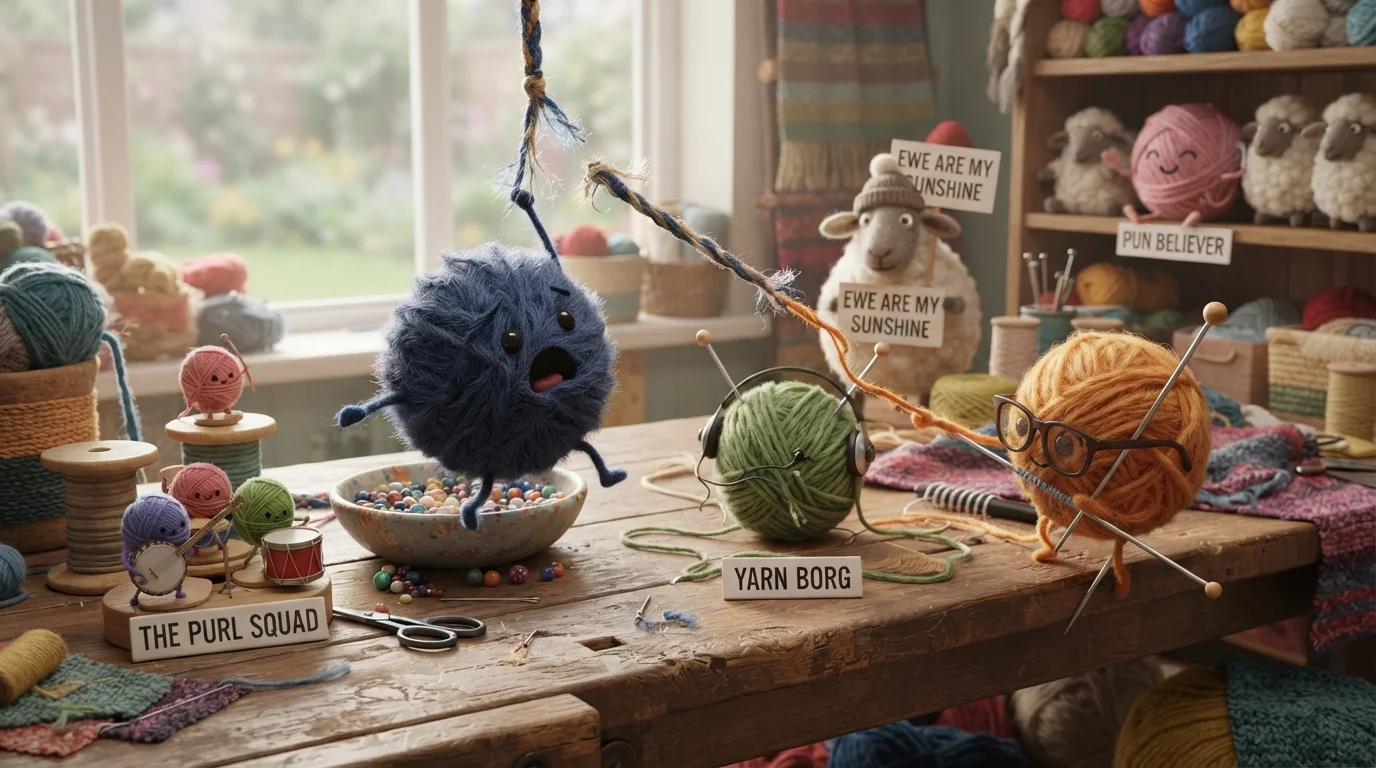 Fiber Puns