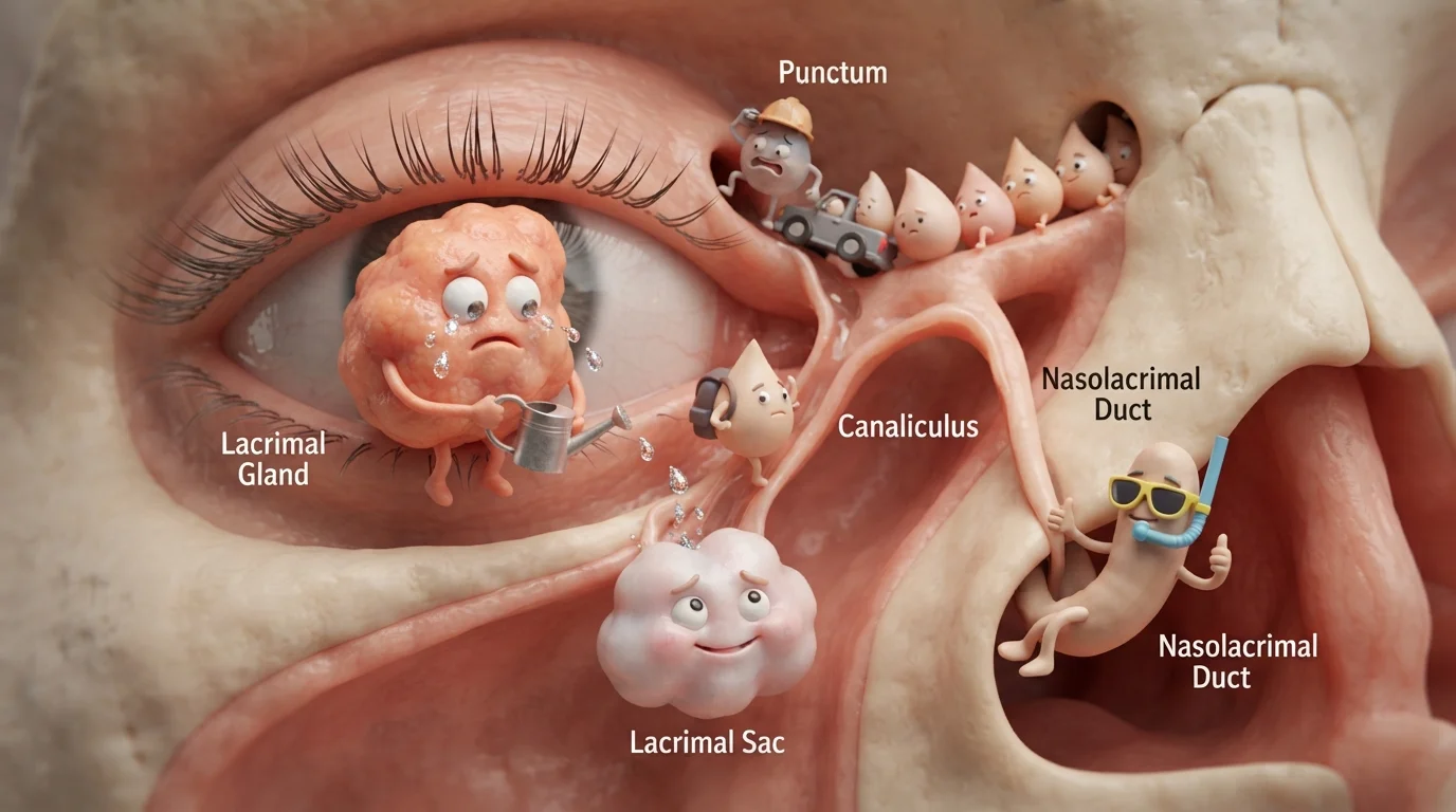 Lacrimal Anatomy Puns