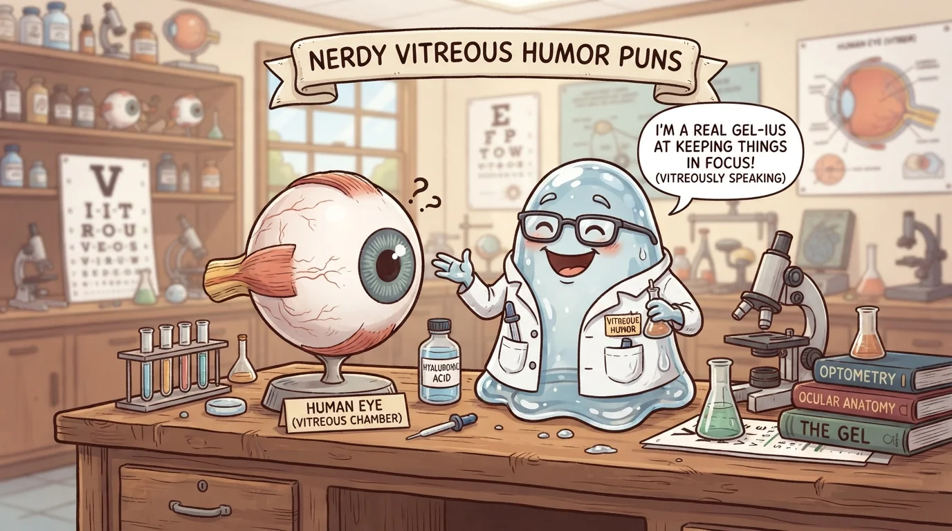 Nerdy Vitreous Humor Puns