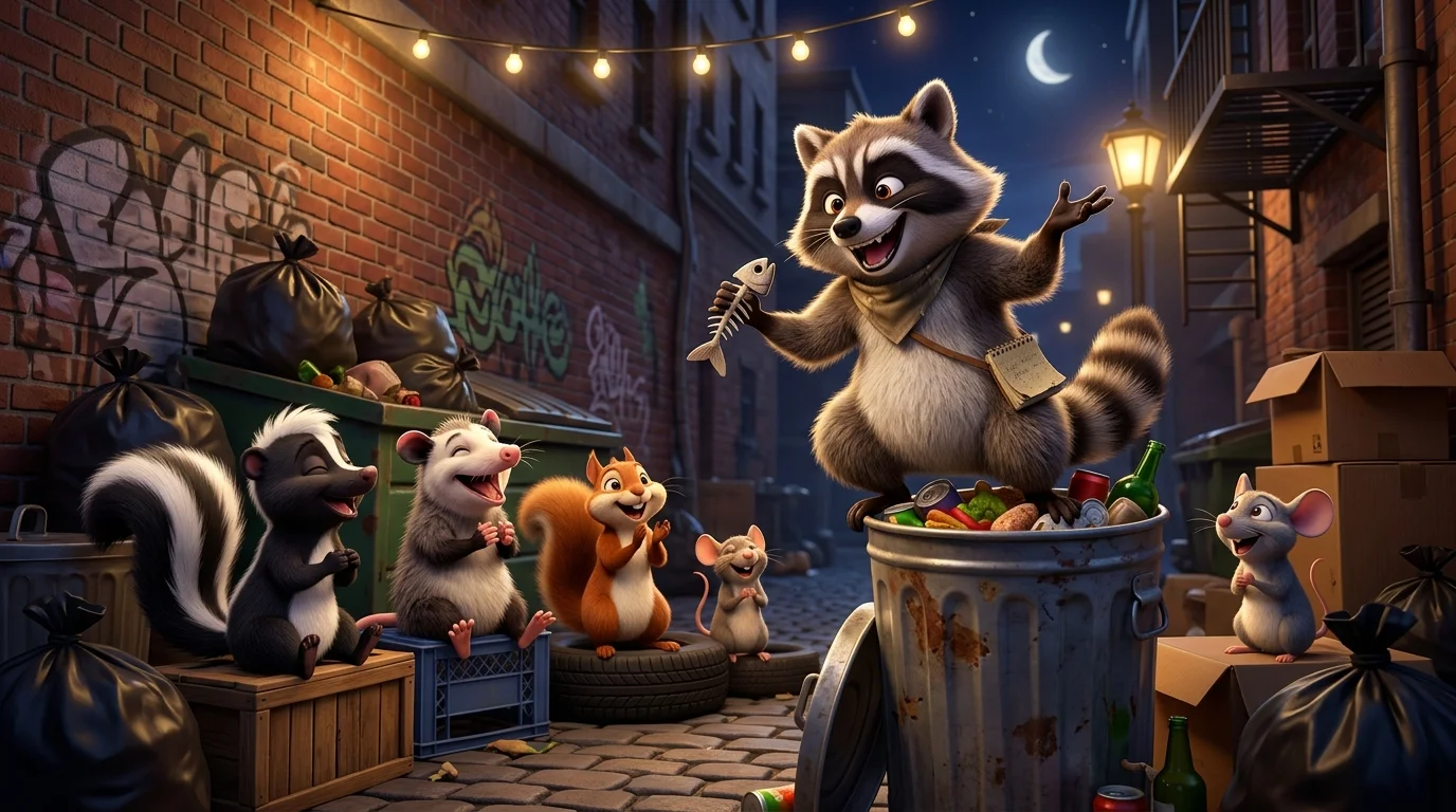 Raccoon One-Liners