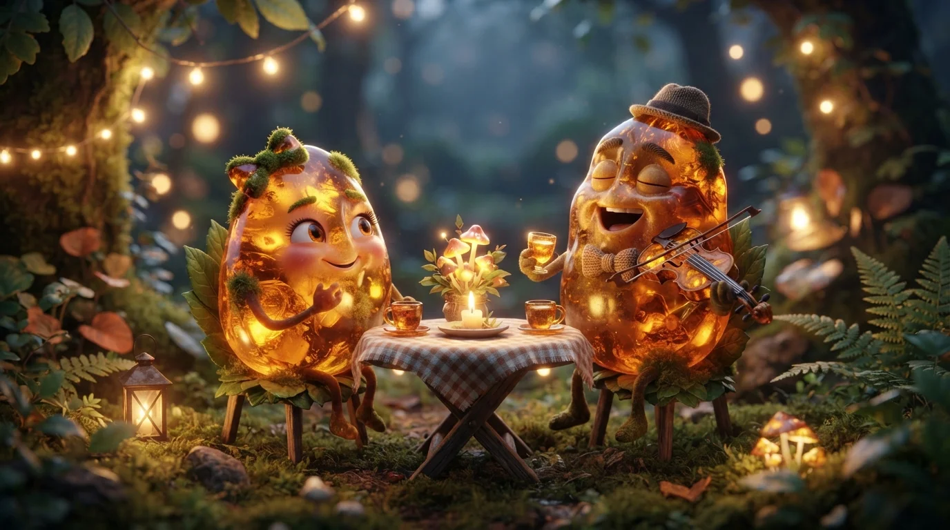 Romantic Amber Puns