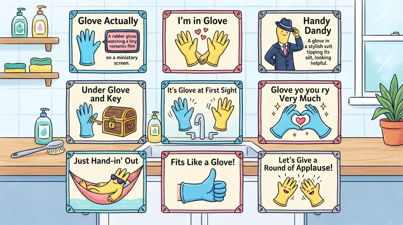 Rubber Glove Puns