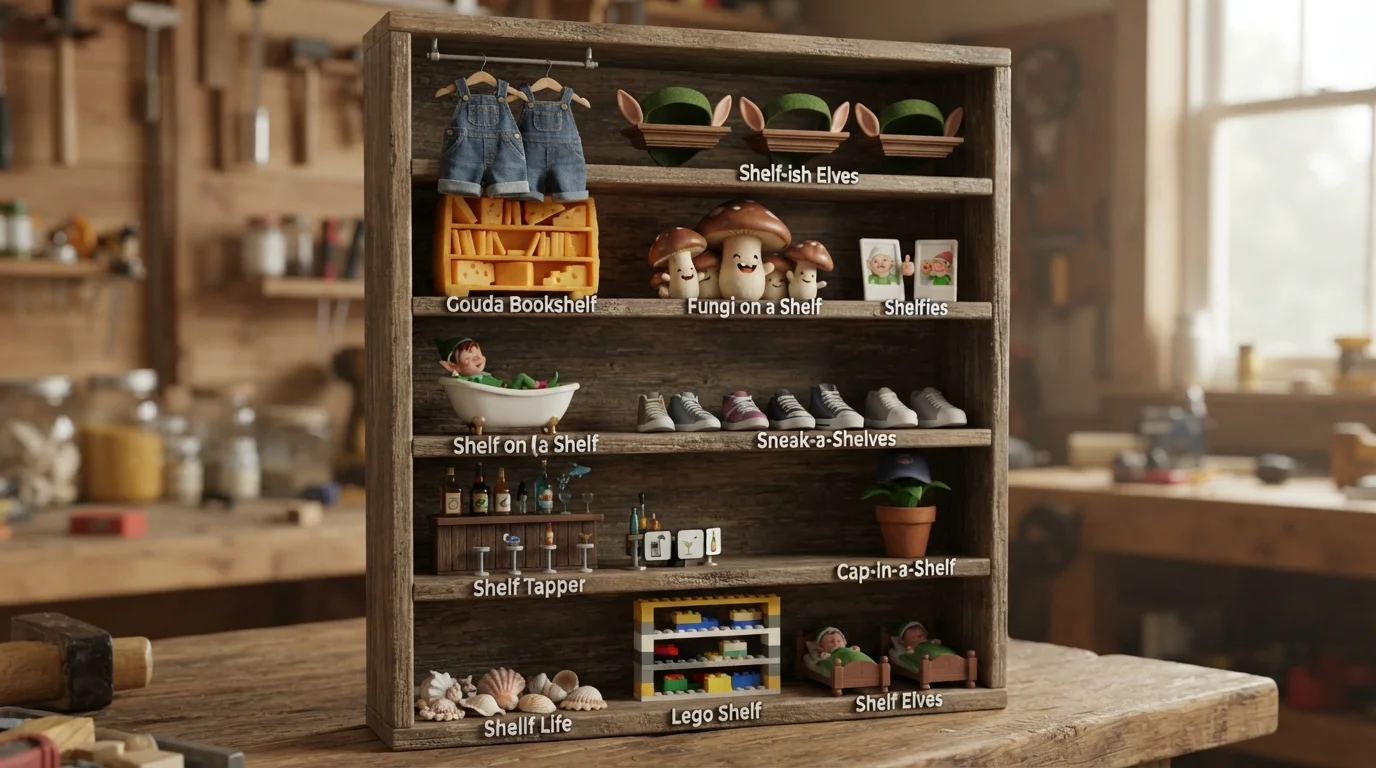 Shelf Storage Puns