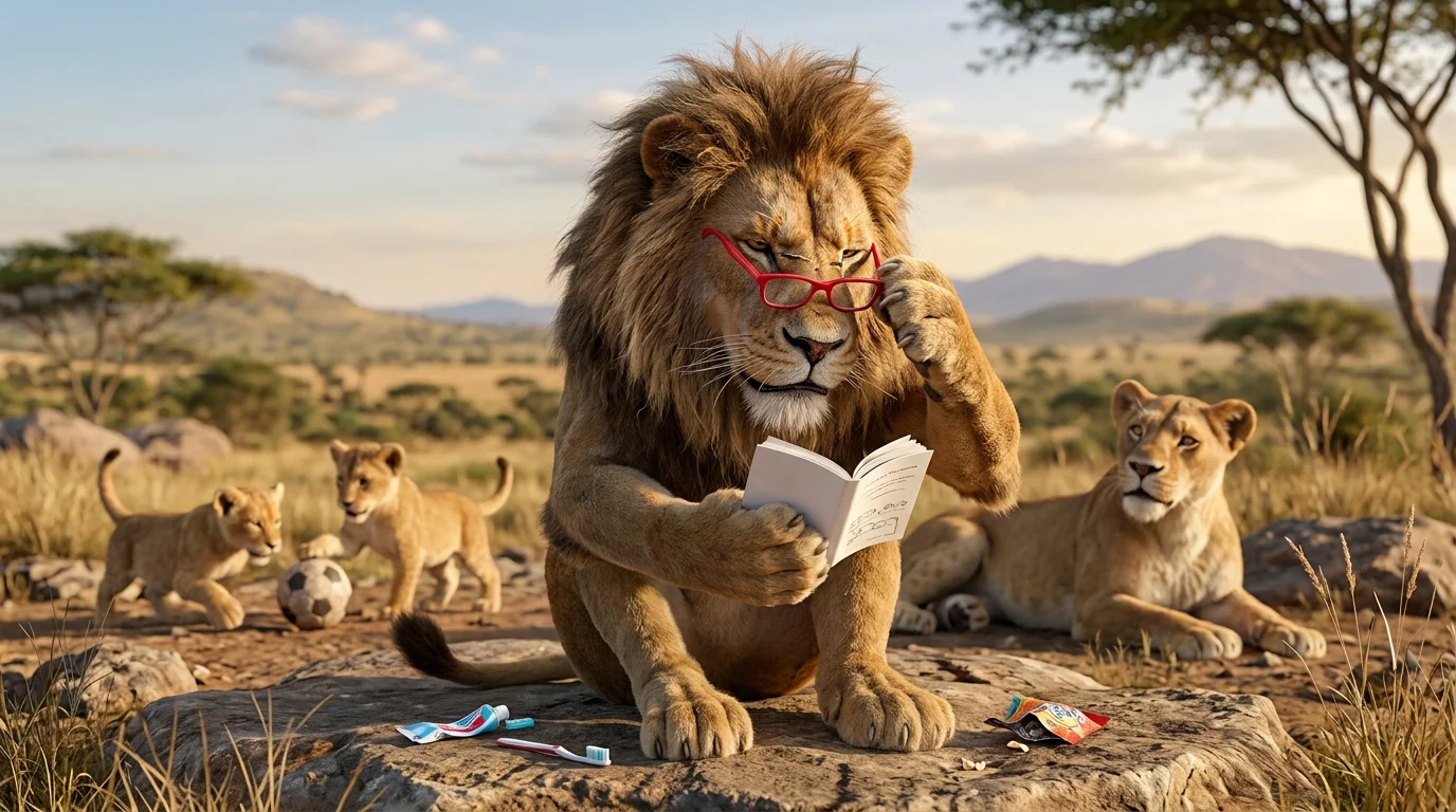 Everyday Lion Laughs