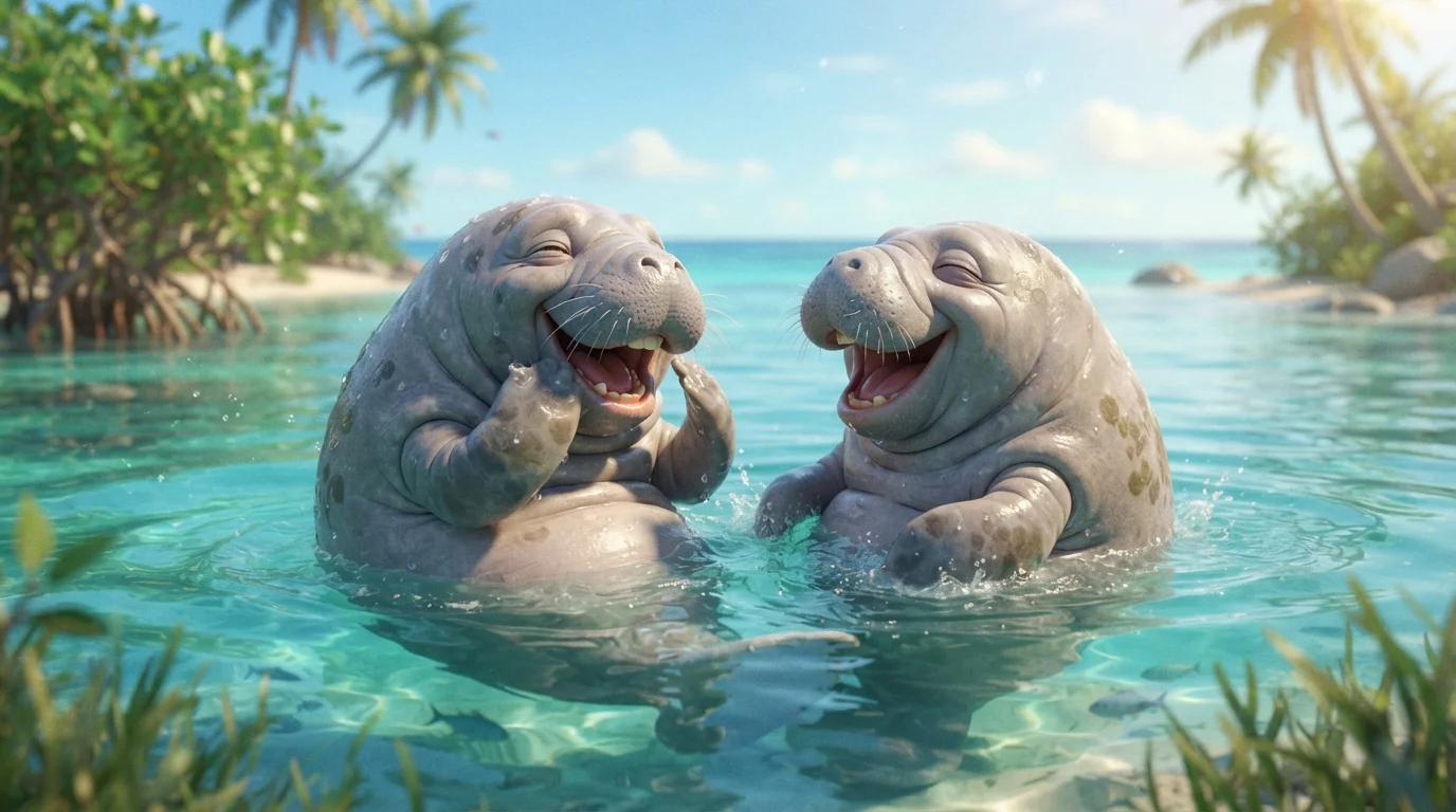 Classic Manatee Puns