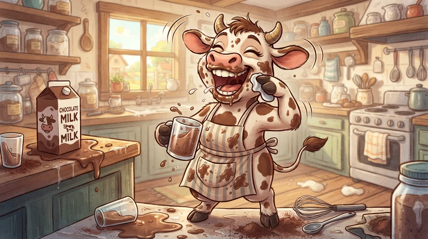 Funny Chocolate Milk Puns