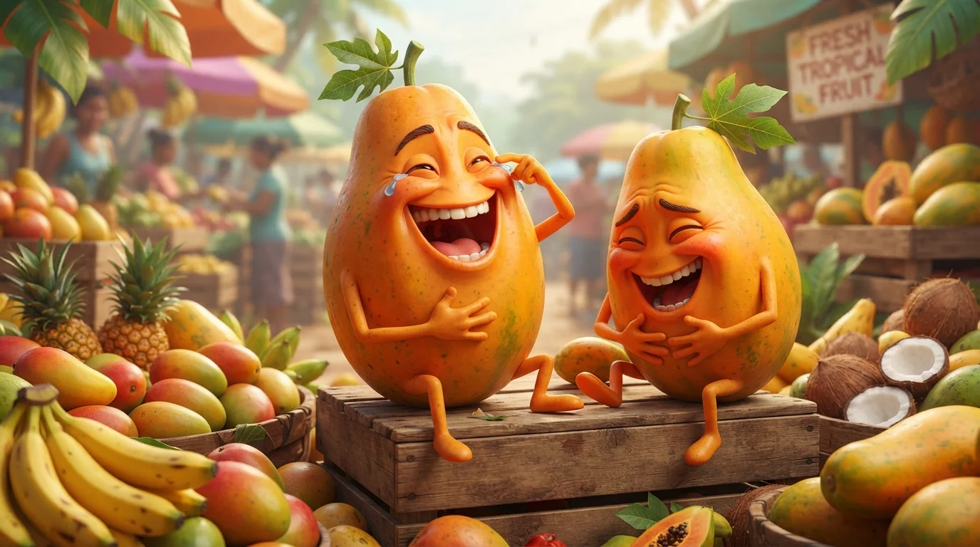 Funny Papaya Puns