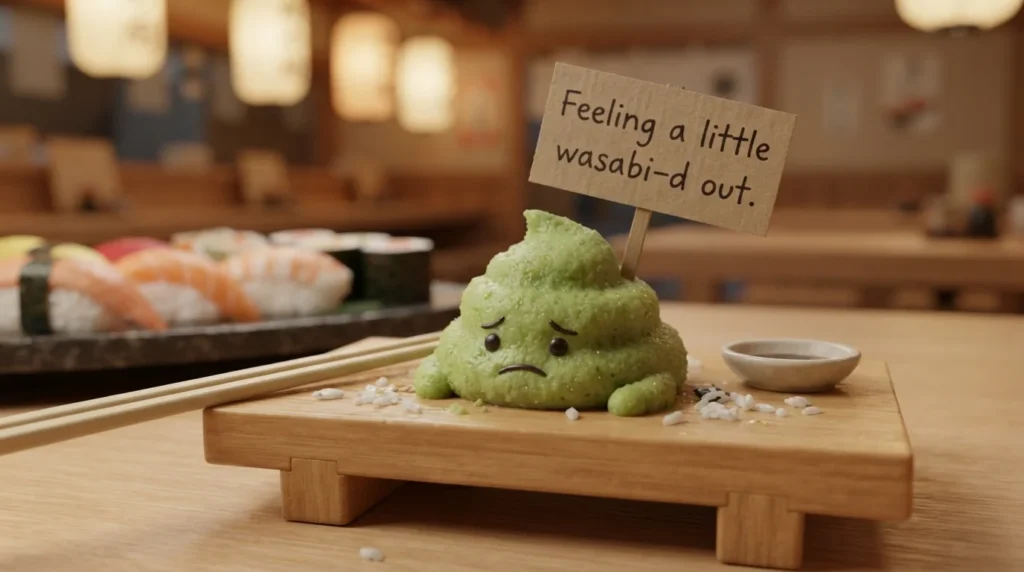 wasabi puns