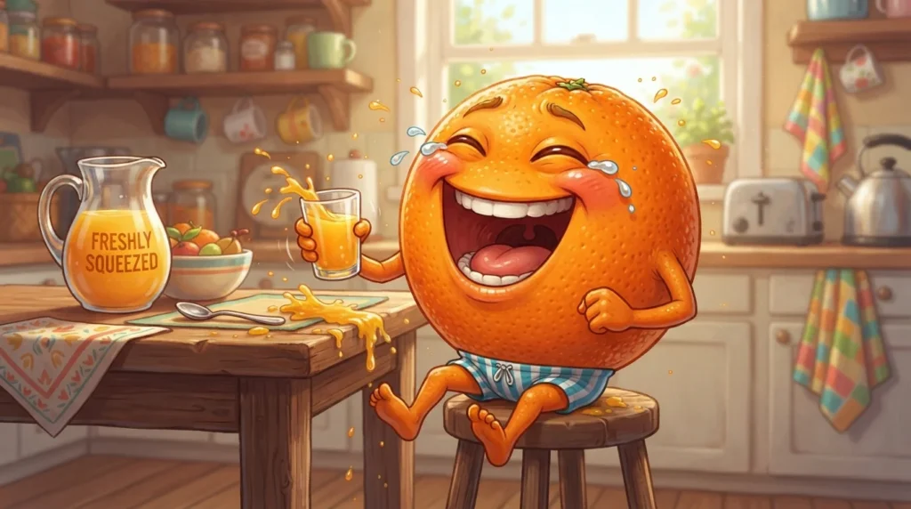 orange juice puns