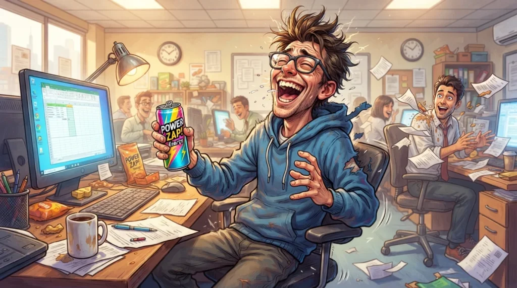 energy drink puns